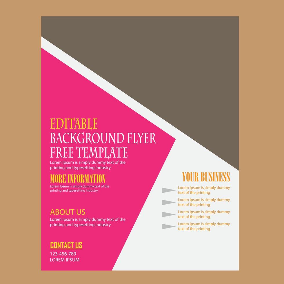 background, vector illustration template in A4 size