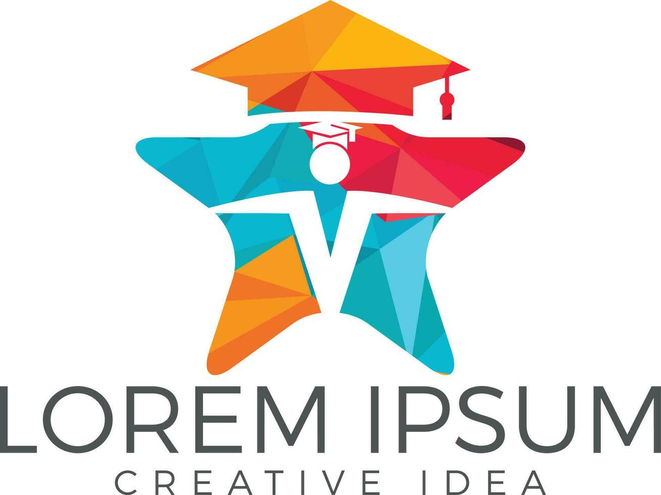 Education Logo design. Institutional and educational vector logo design.