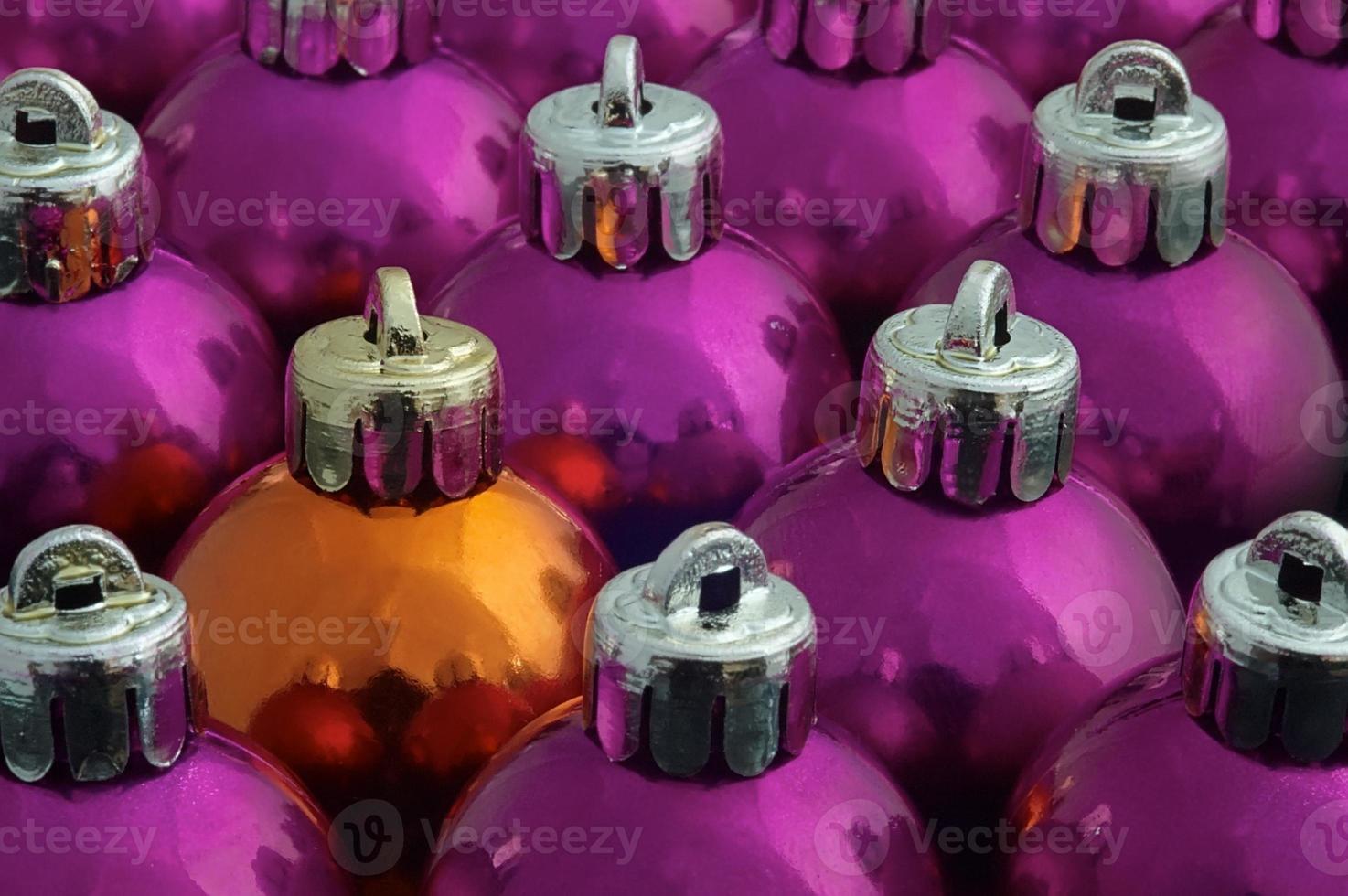 Beautiful one of Christmas decorations photo