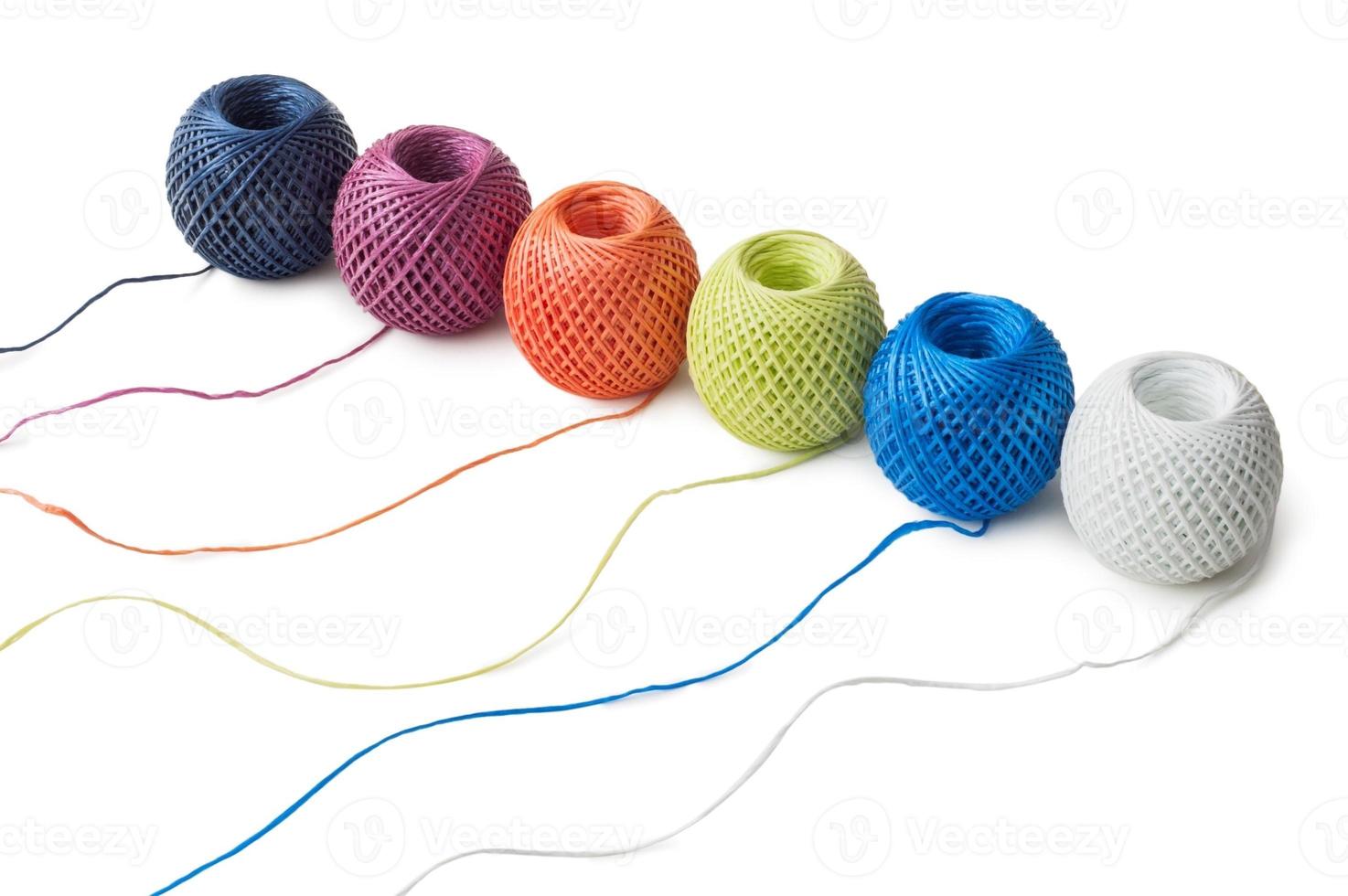 Balls of string photo