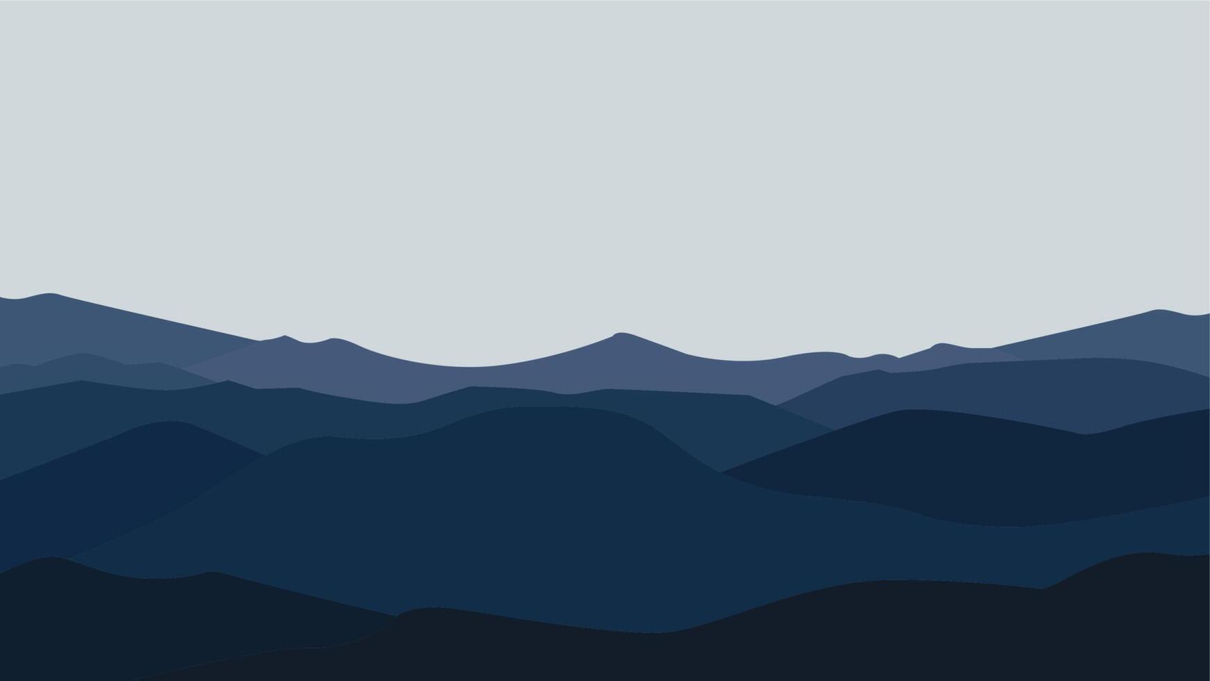 blue mountain background vector 11711639 Vector Art at Vecteezy