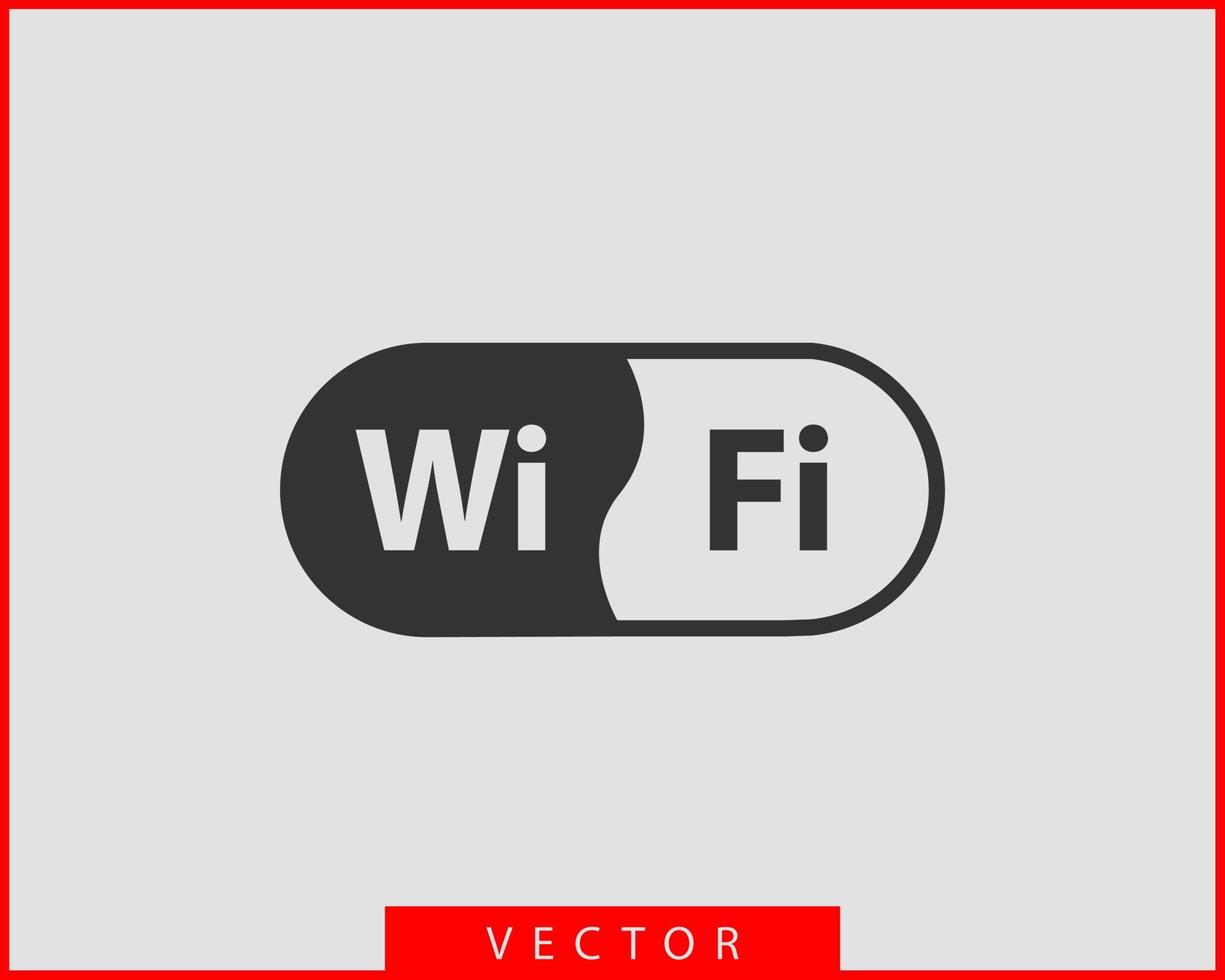 Free wi fi icon. Connection zone wifi vector symbol. Radio waves signal.