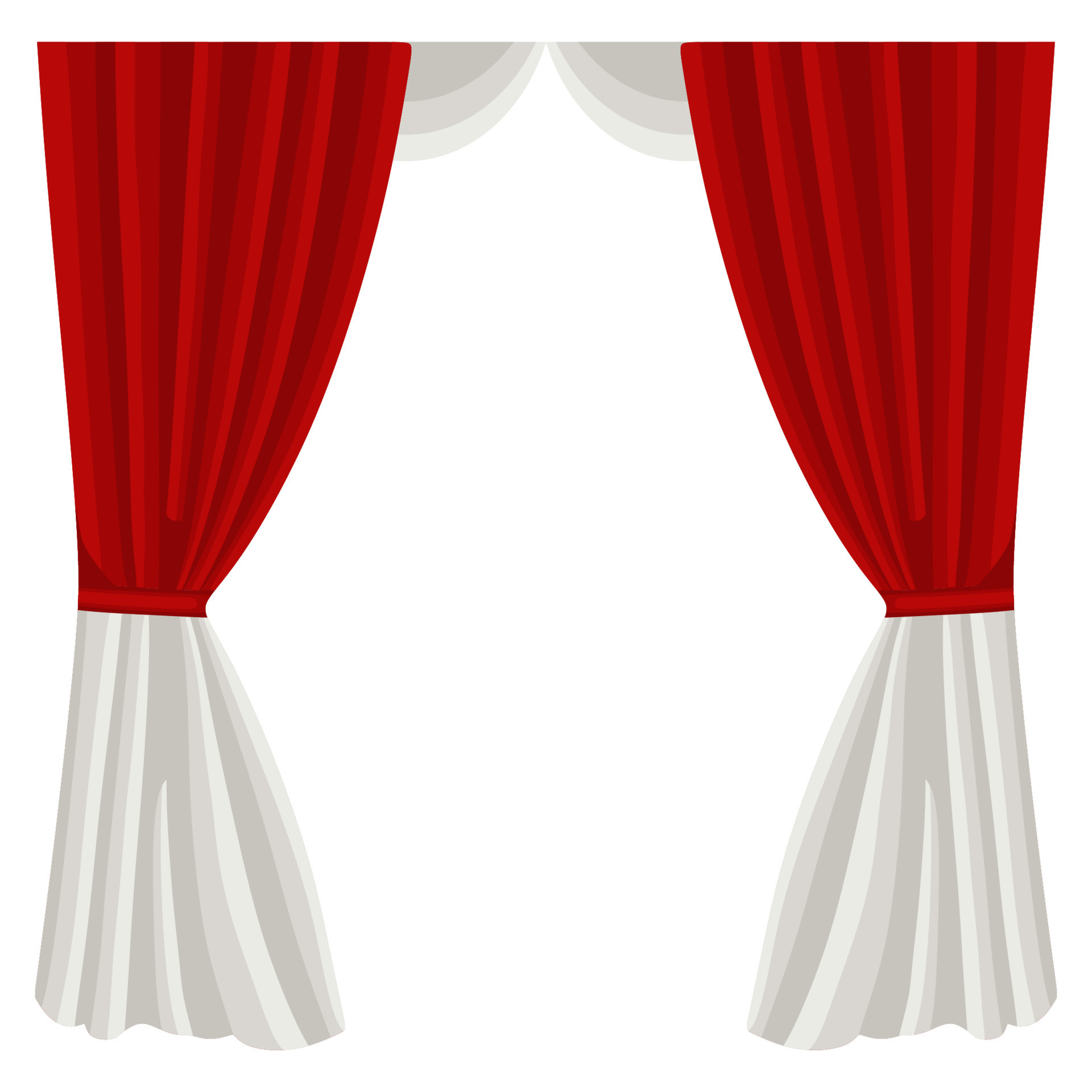 curtain decoration vector 11713779 Vector Art at Vecteezy