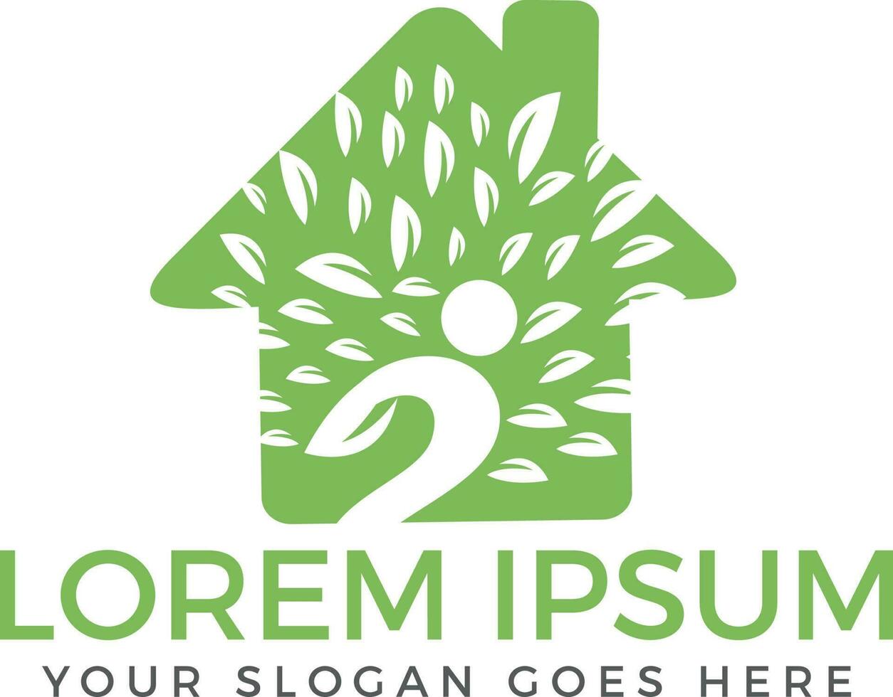 Health and medical logo. Natural care logo. vector
