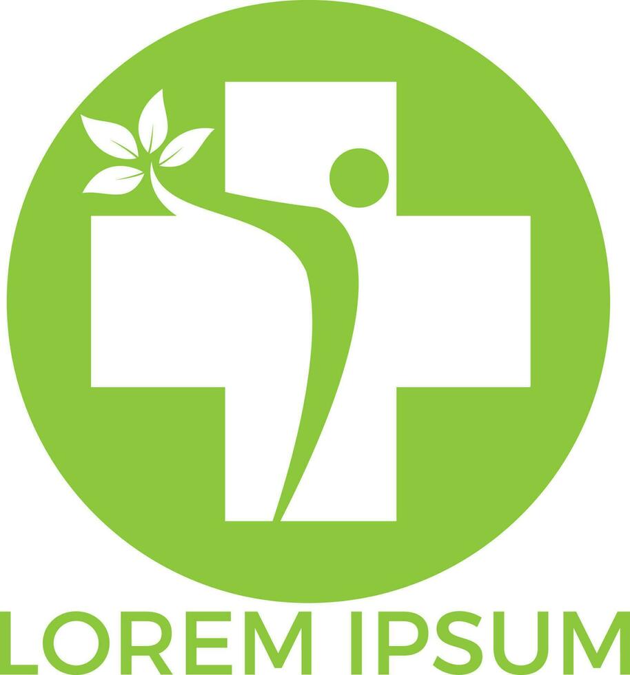 Abstract medical vector logo design. Illustration design of logotype cross health symbol.