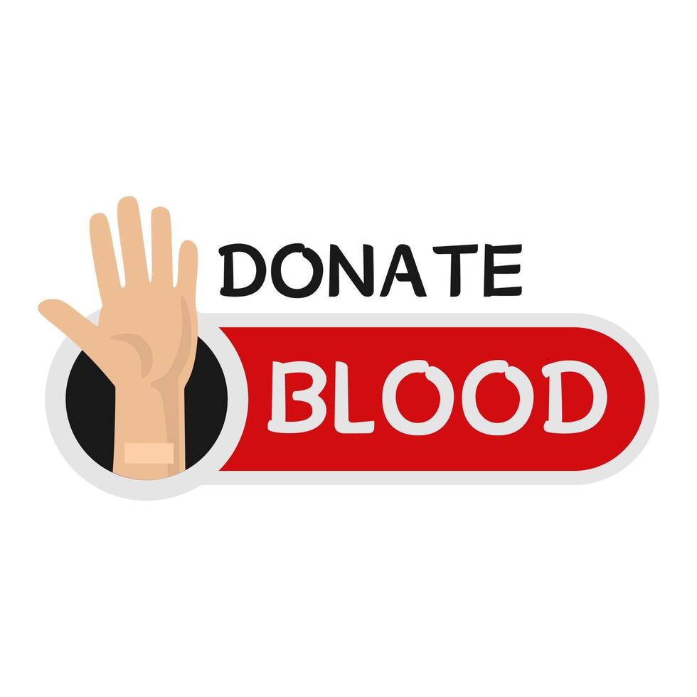 donate blood day vector