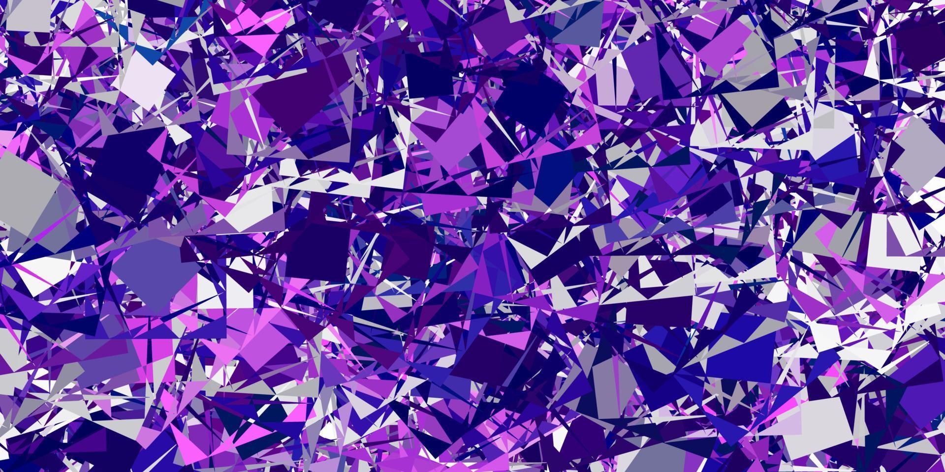 Light Purple vector layout with triangle forms.