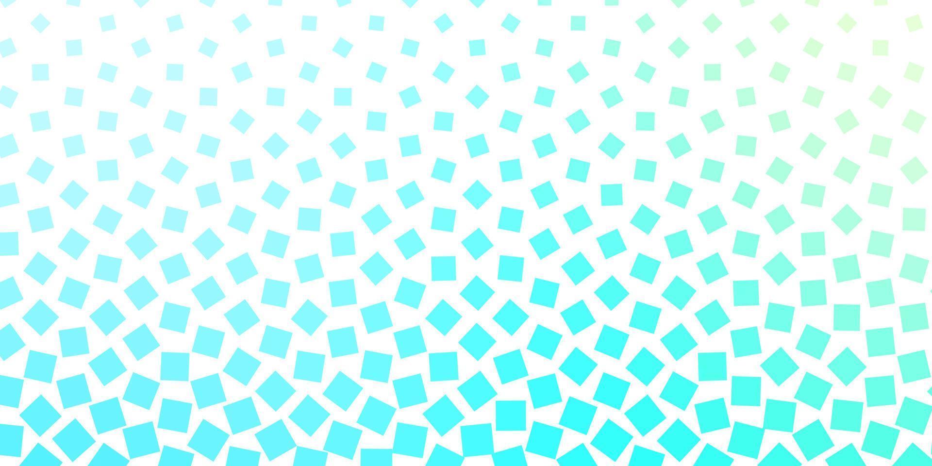 Light Blue, Green vector background with rectangles.