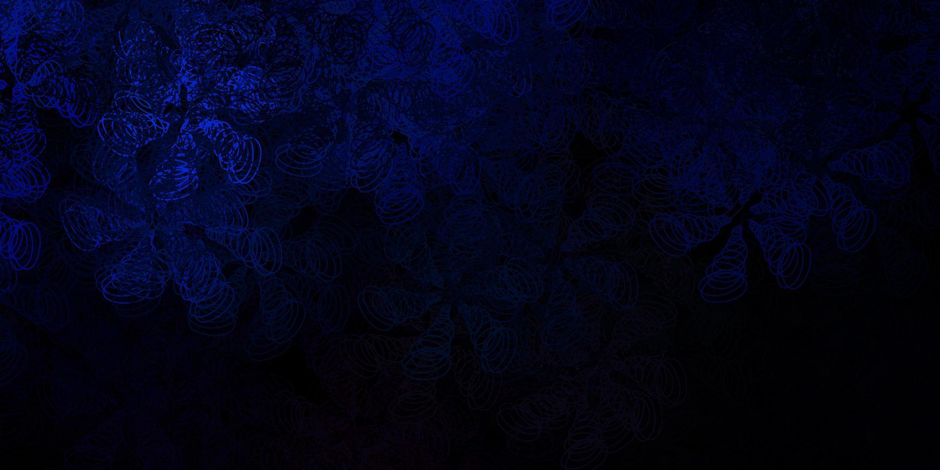 Dark blue vector layout with circle shapes.