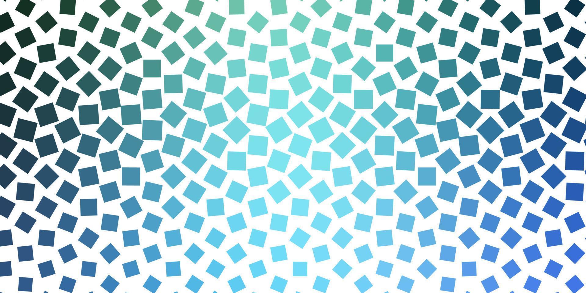 Light Blue, Green vector pattern in square style.