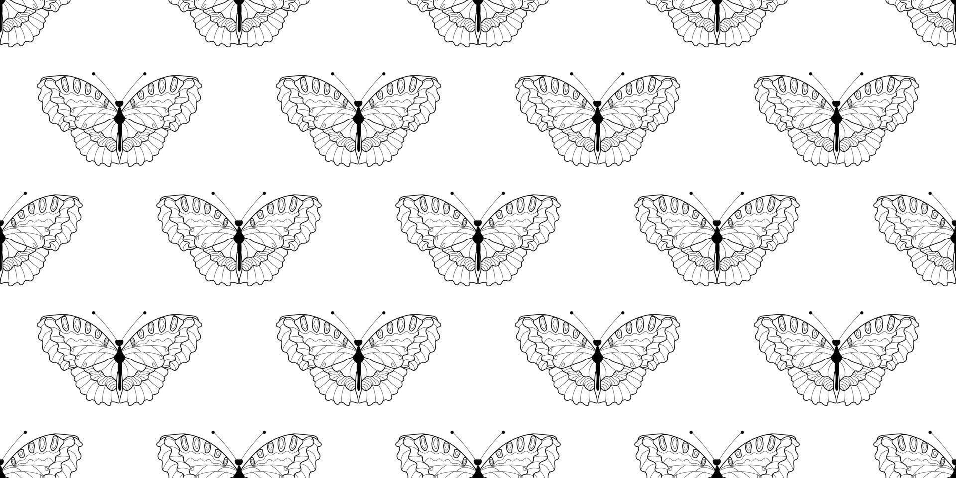 Abstract modern butterfly style for wallpaper design. Trendy japanese banner with black modern butterfly style. vector