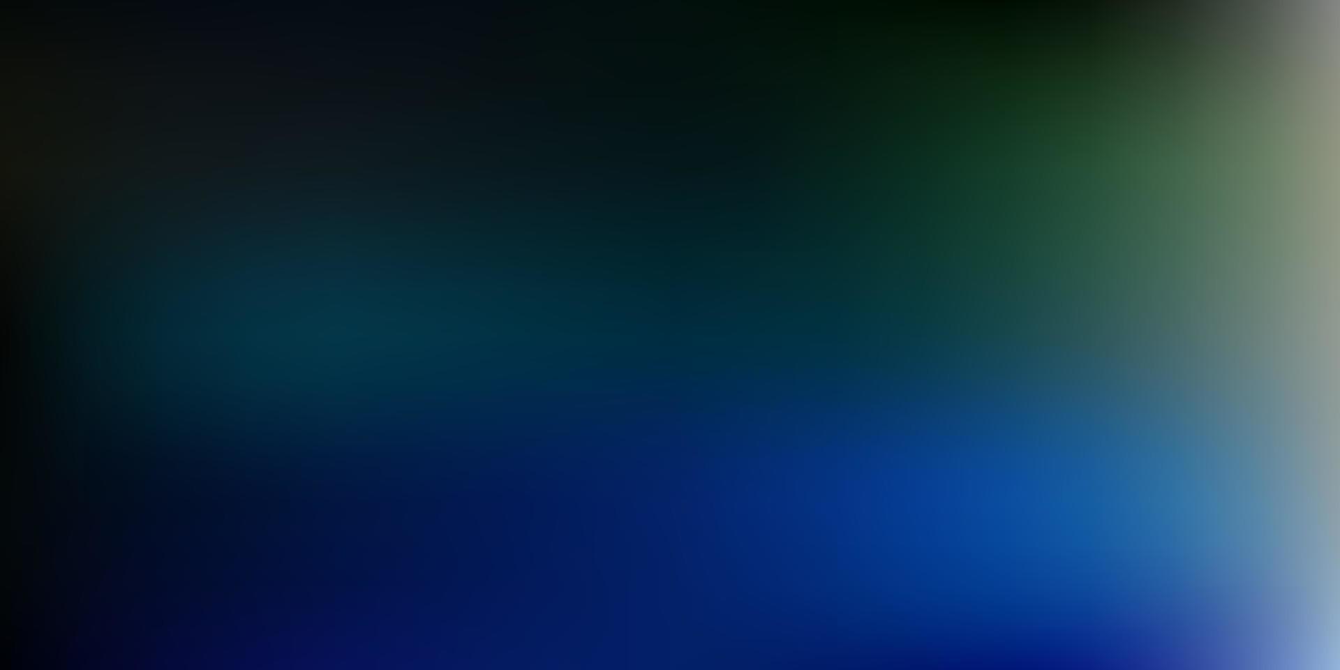 Dark blue, green vector blurred texture.