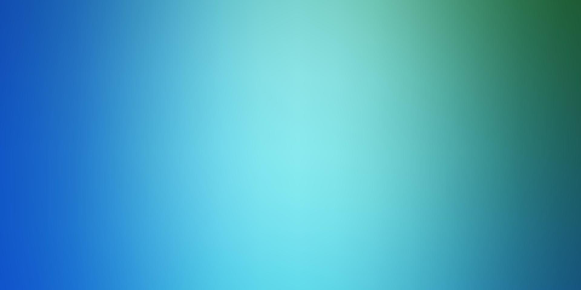 Light Blue, Green vector blurred colorful template.