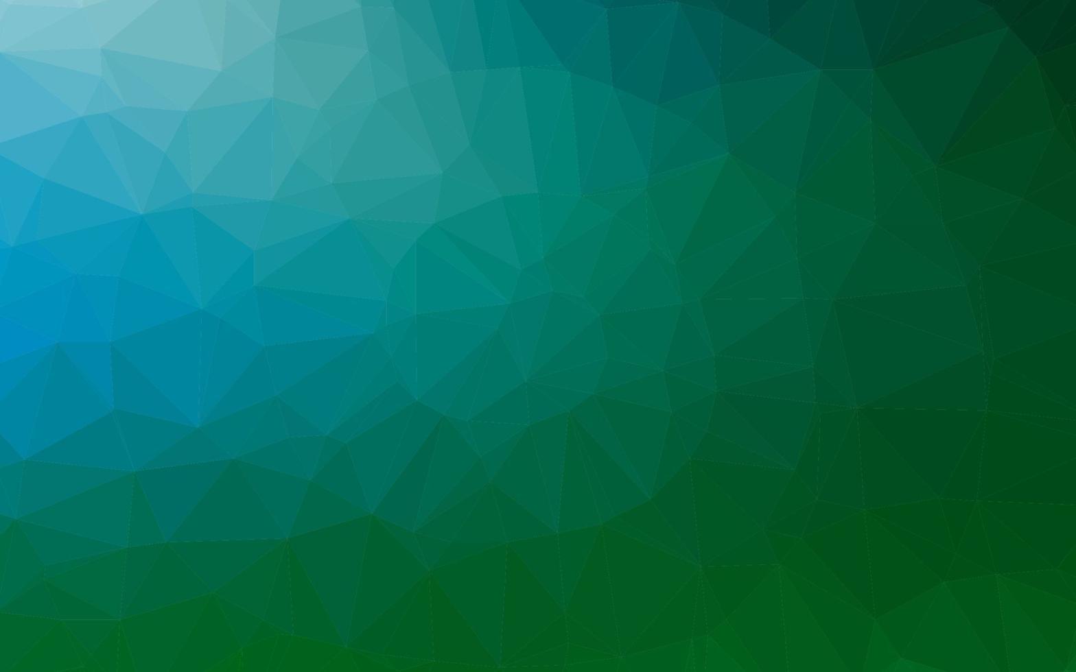 Dark Blue, Green vector blurry triangle texture.