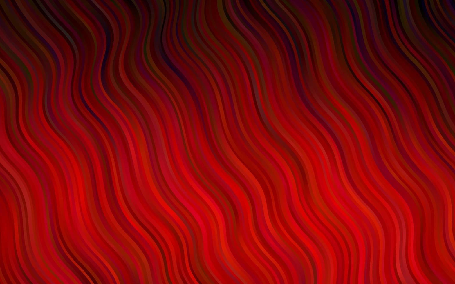 Light Red vector template with lava shapes.