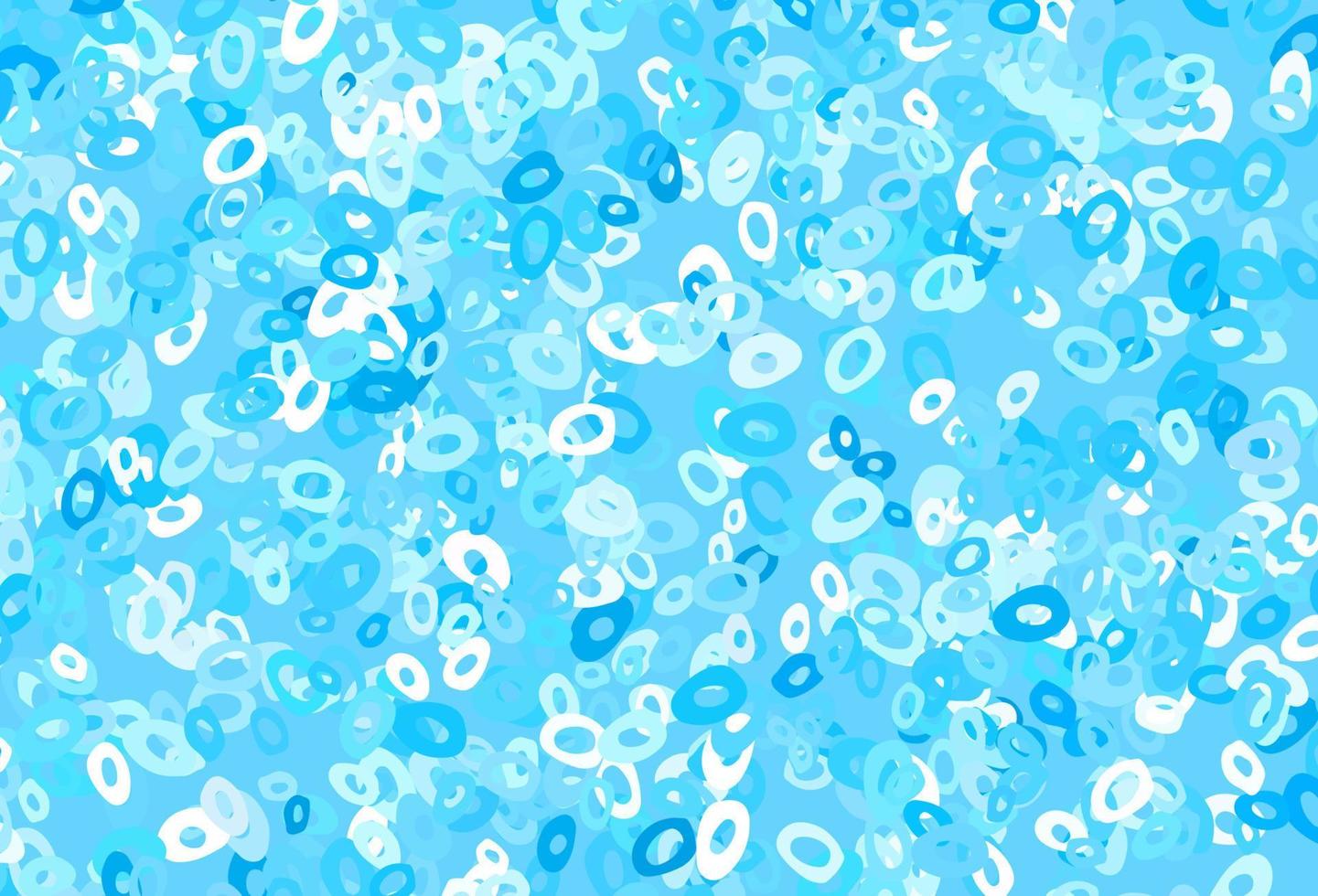 Light Blue, Red vector pattern with spheres.