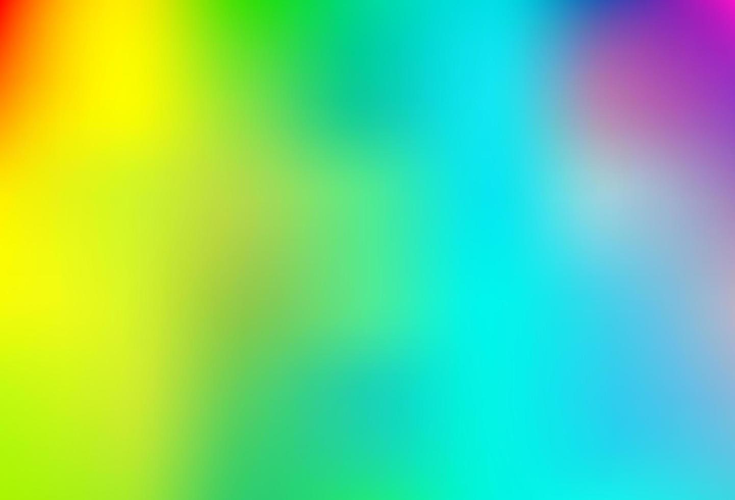 Light Multicolor, Rainbow vector blurred shine abstract background.