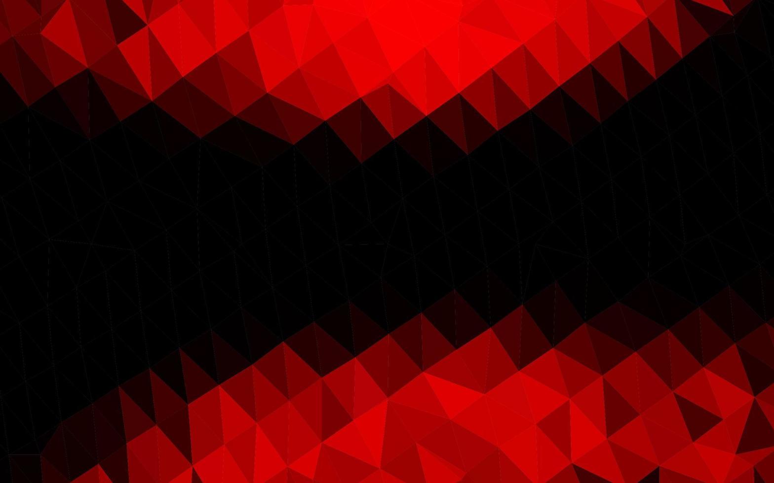 Light Red vector blurry triangle template.