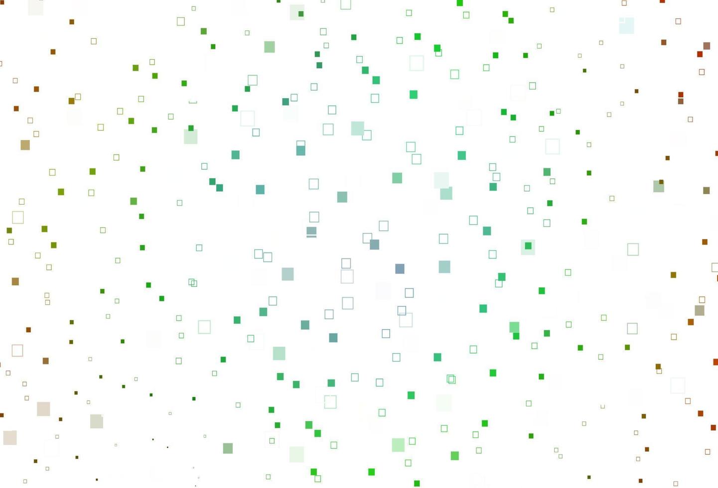 Light Multicolor, Rainbow vector pattern with crystals, rectangles.