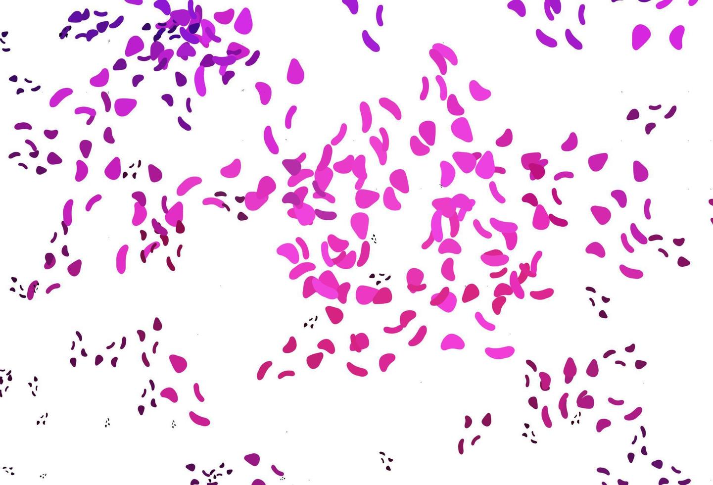 Light Pink vector texture with random forms.