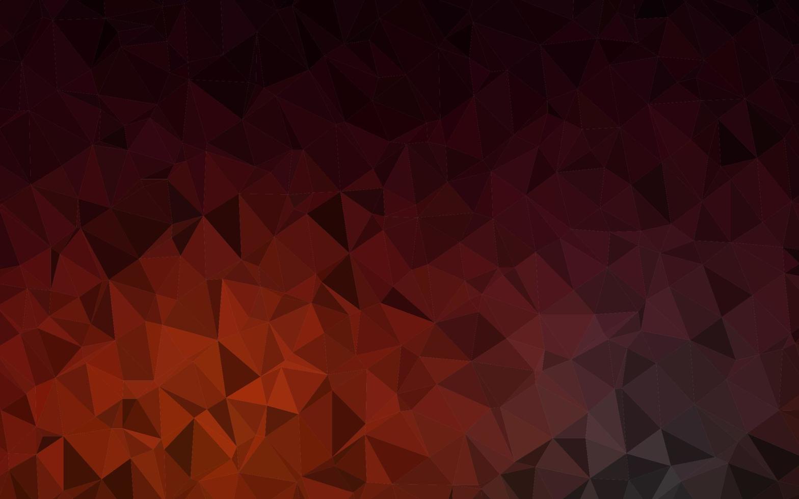textura de triángulo borroso vector rojo oscuro.