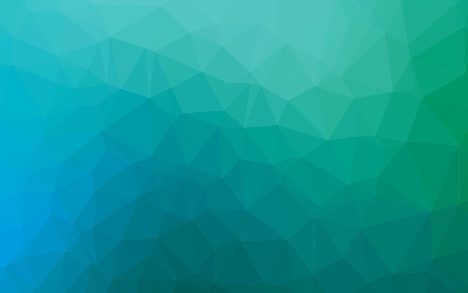 Light Blue, Green vector polygon abstract background.