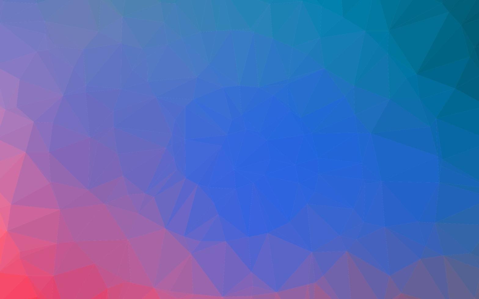 Light Blue, Red vector abstract mosaic backdrop.
