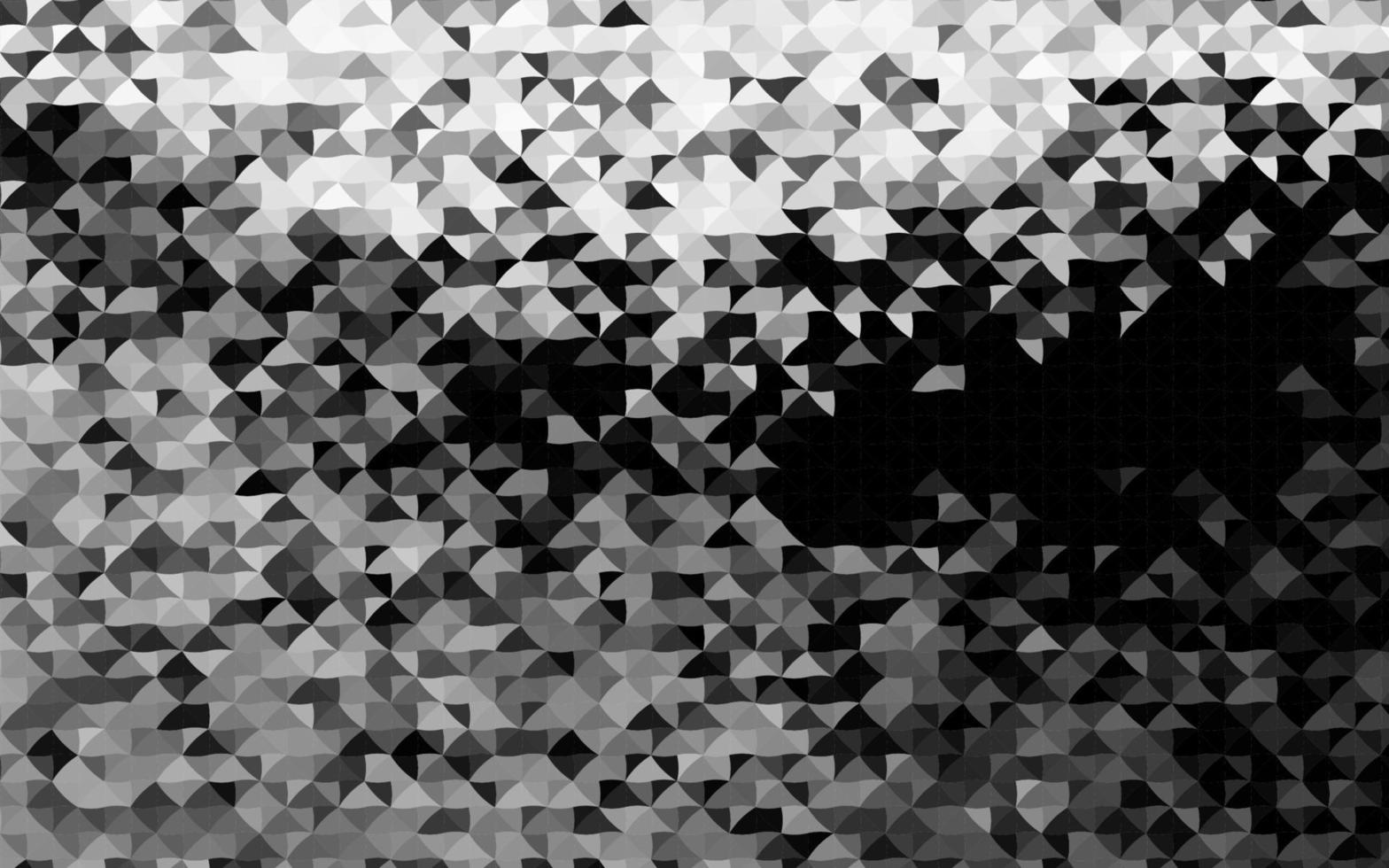 Dark Silver, Gray vector backdrop with lines, triangles.