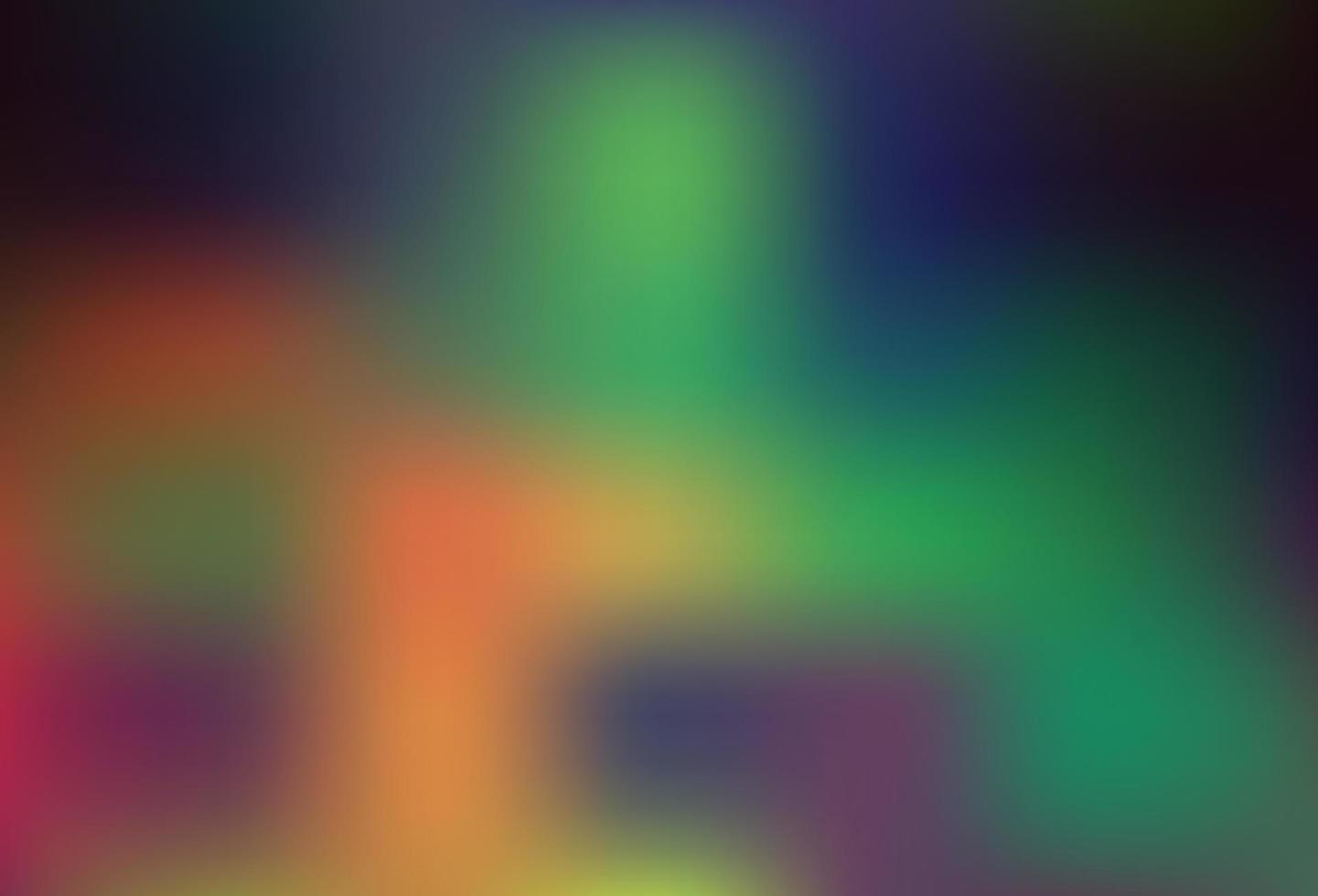 Dark Multicolor, Rainbow vector modern elegant background.