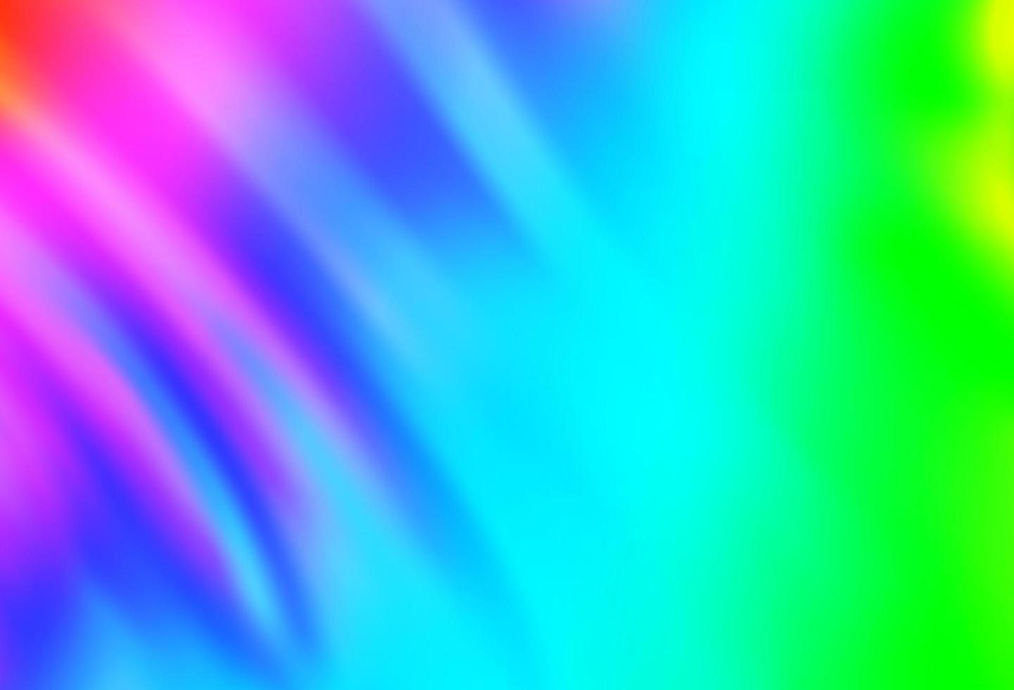 Light Multicolor, Rainbow vector pattern with lines, ovals.
