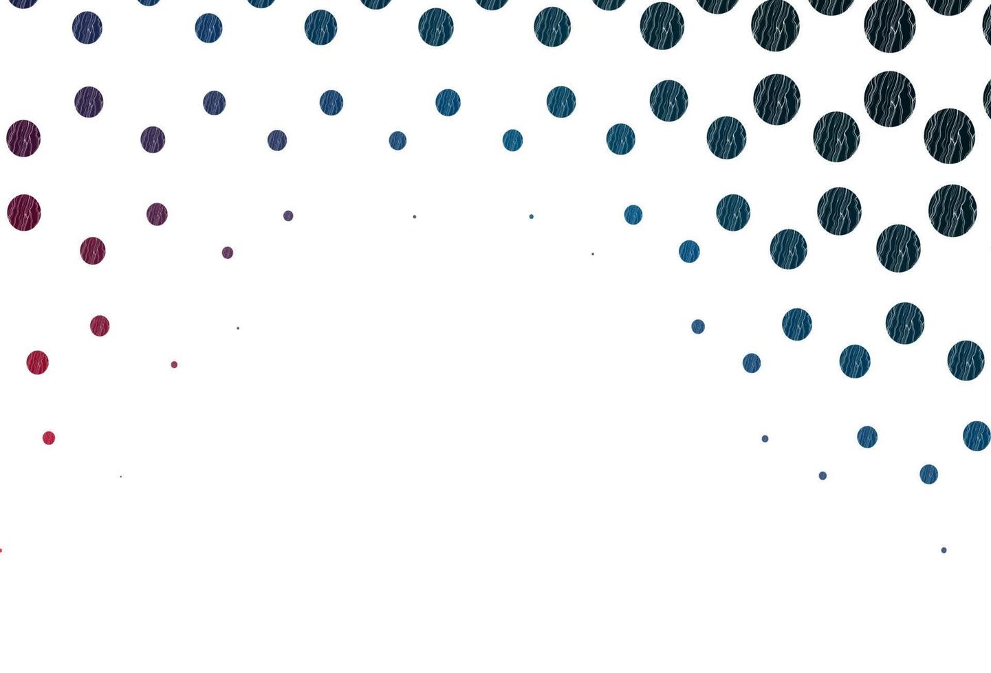 Light blue, red vector backdrop with dots.