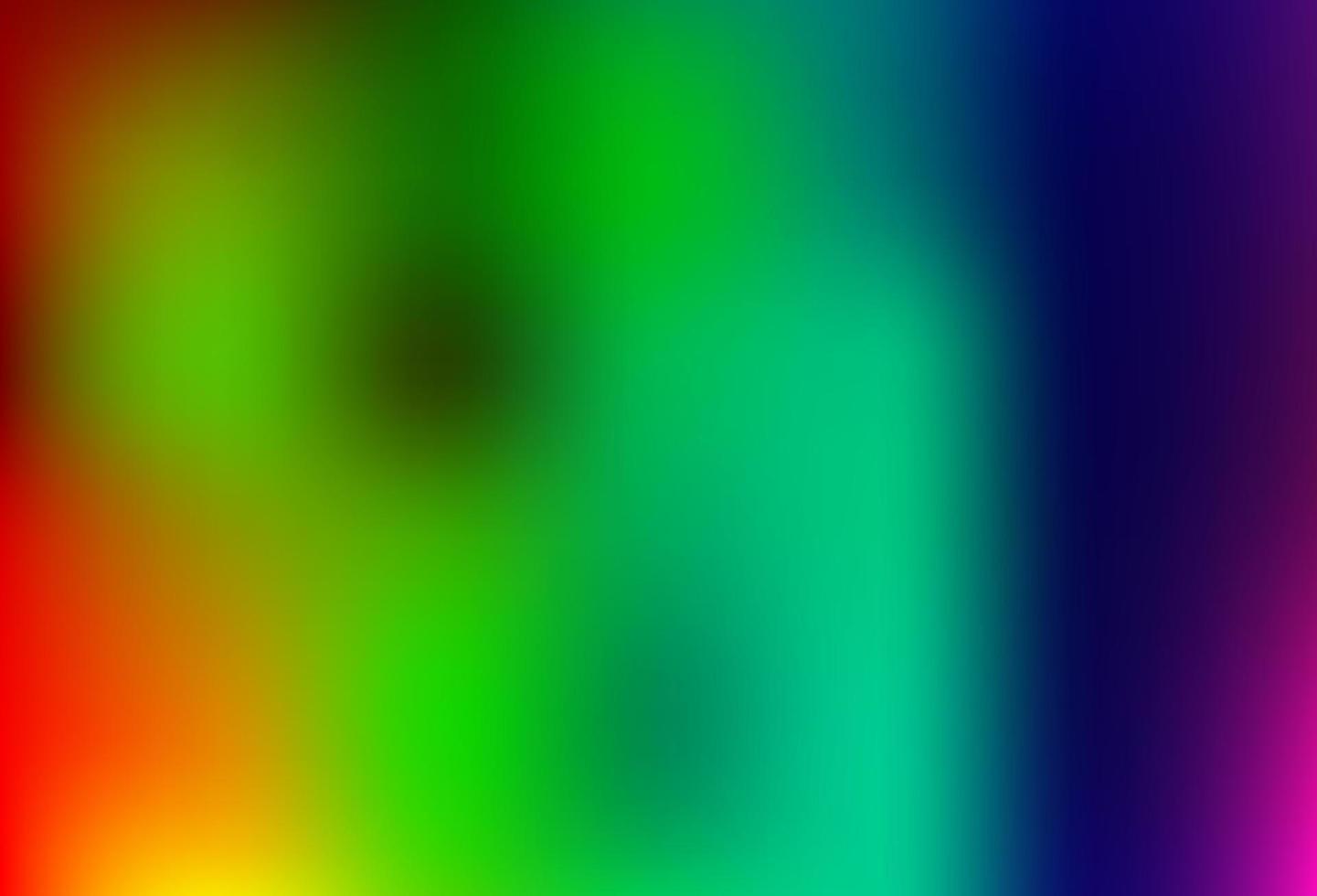 Light Multicolor, Rainbow vector blurred shine abstract background.