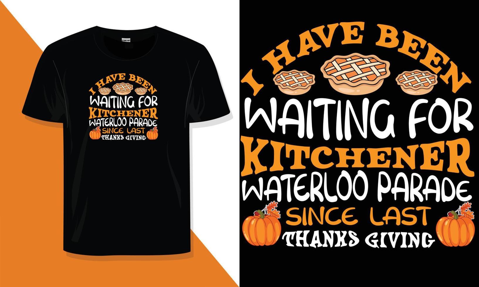 thanksgiving Day T-Shirt Design vector