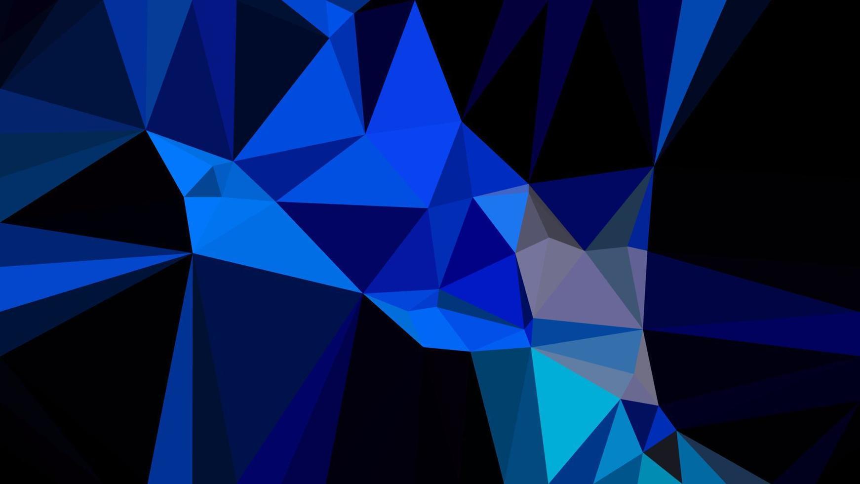 fondo geométrico colorido con triángulos para diseño web vector