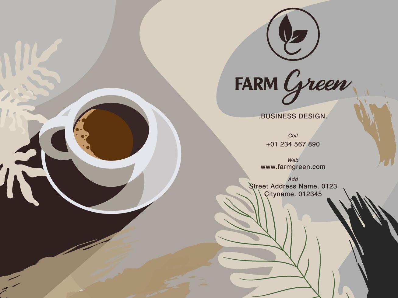 Coffee Poster Free Vector