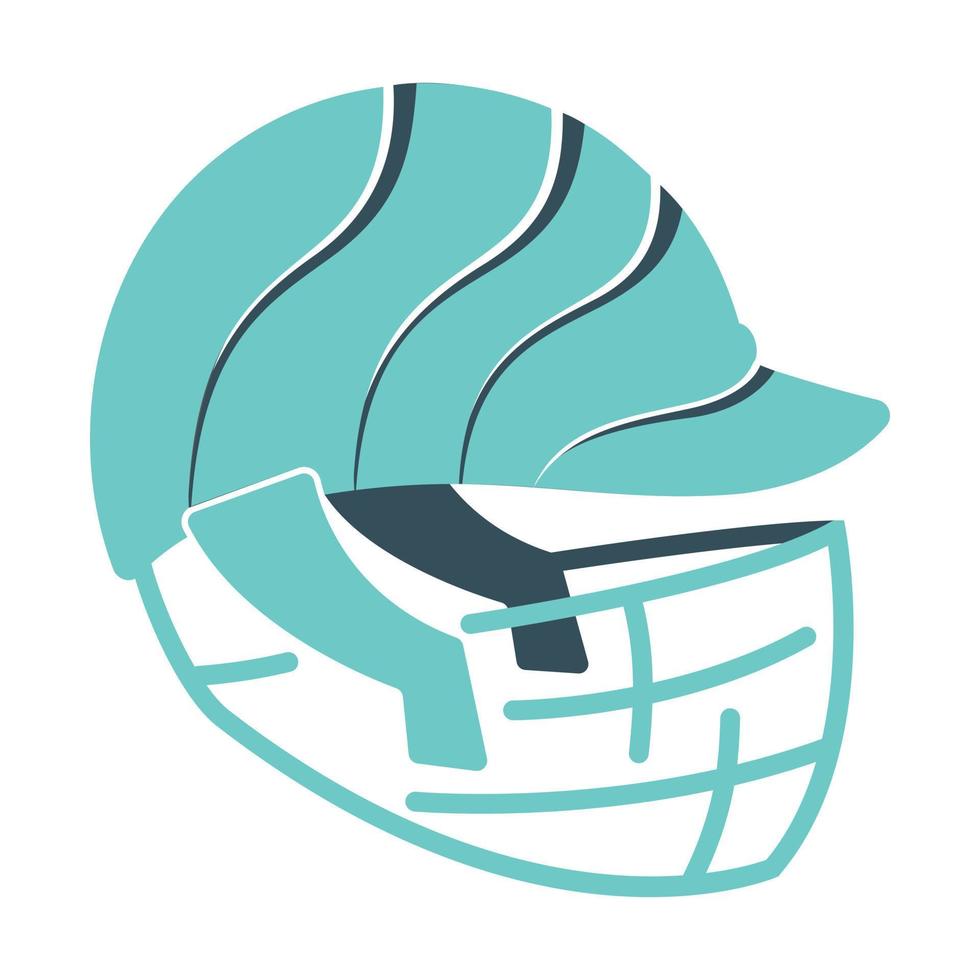 Cricket Team vector logo design. Cricket vector with elements of bat ball helmet design.