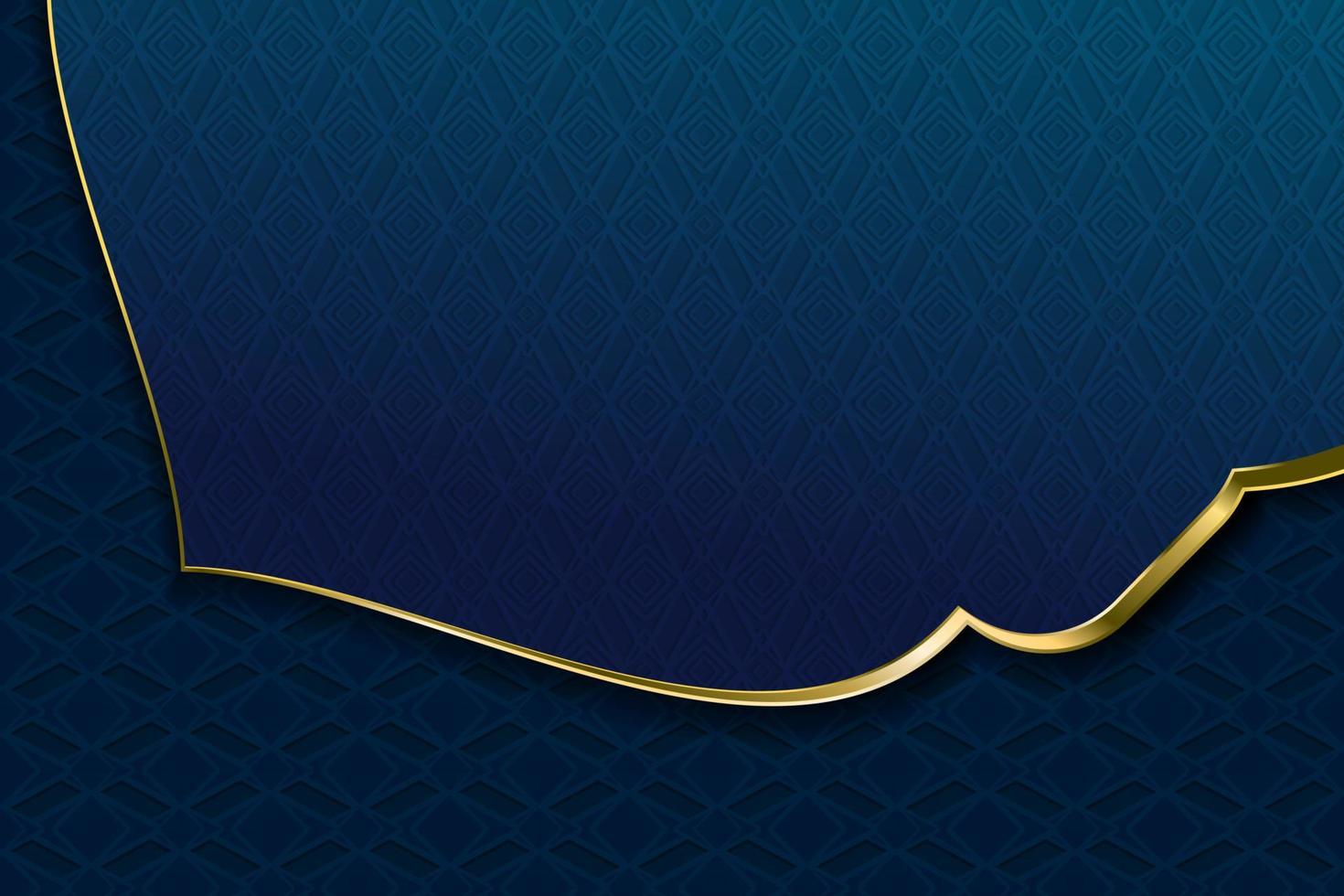 Luxury islamic decorative background with arabesque pattern vector illustration