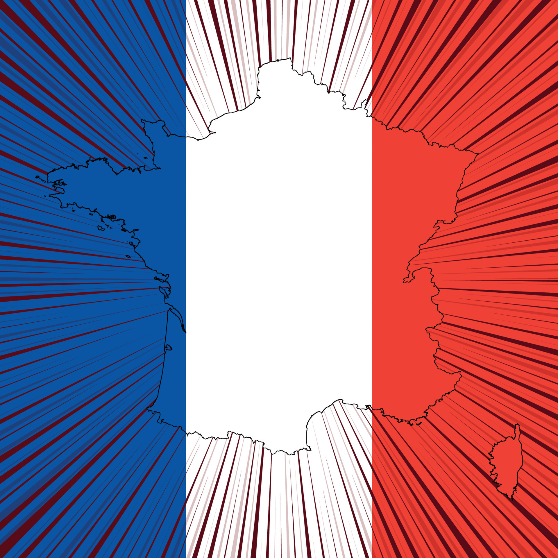 France National Day Map Design 11718845 Vector Art at Vecteezy