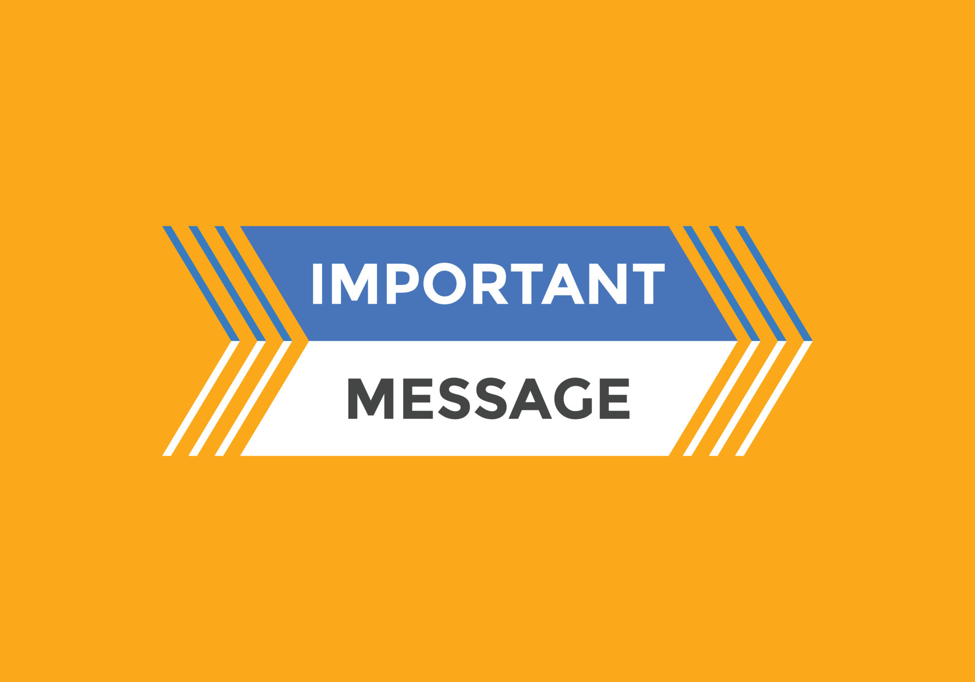 Important message Colorful label sign template Important message Important message Colorful label sign template Important message