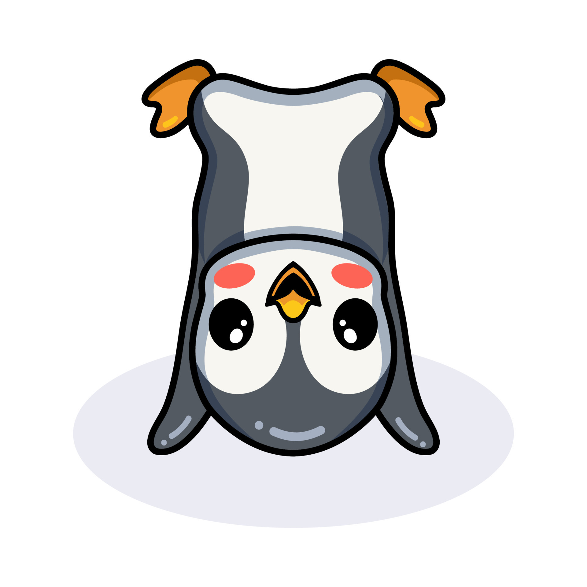 Cute little penguin cartoon upside down 11719705 Vector Art at Vecteezy Cute little penguin cartoon upside down 11719705 Vector Art at Vecteezy