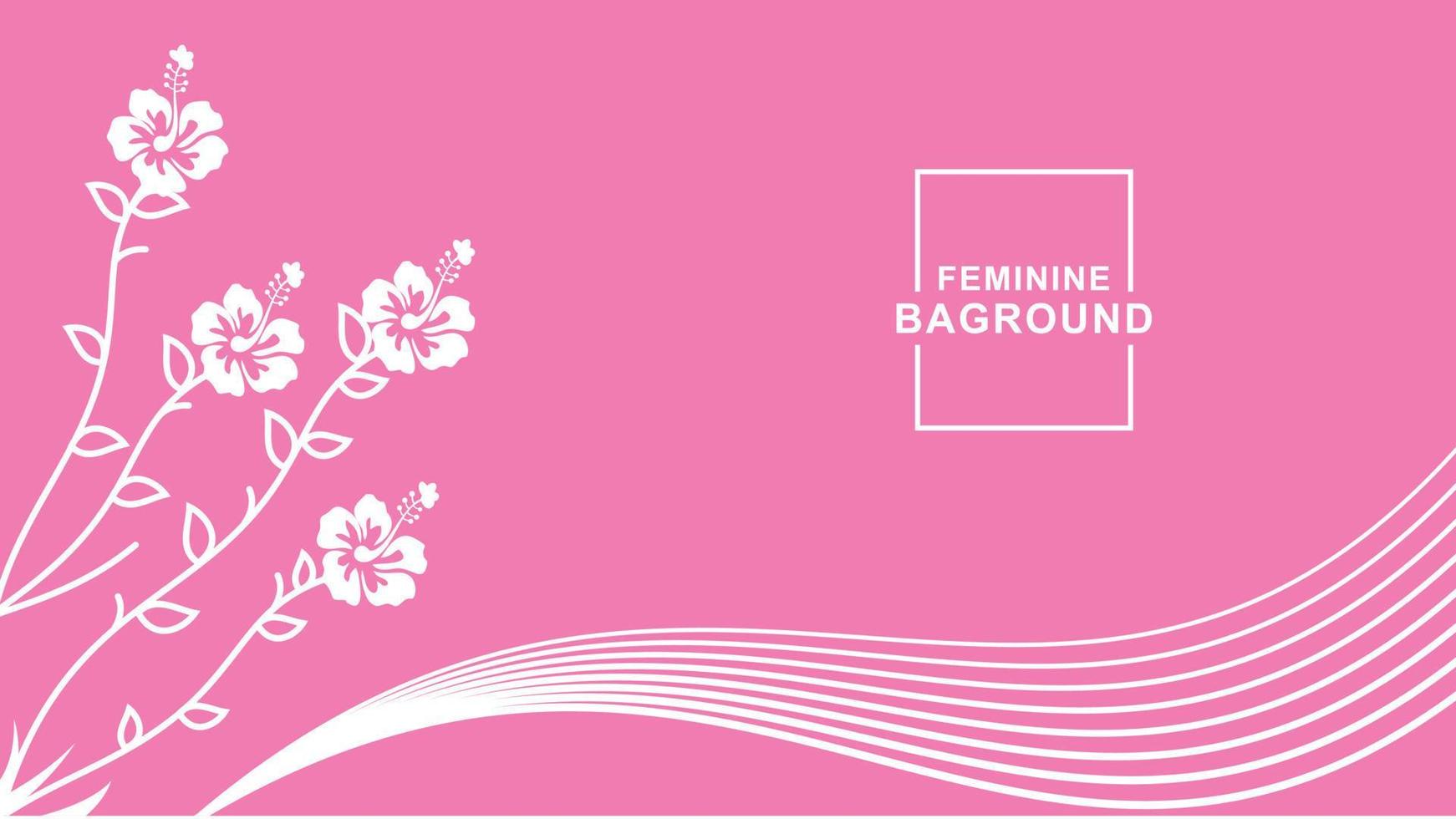 Feminine Background design soft color vector