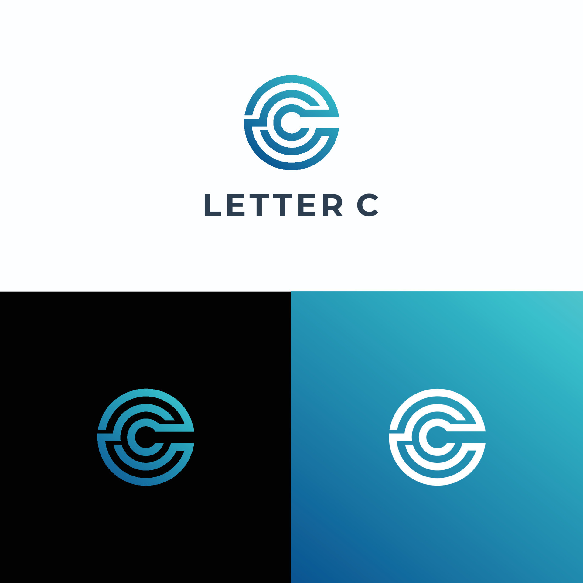 Letter C logotype vector template 11720085 Vector Art at Vecteezy