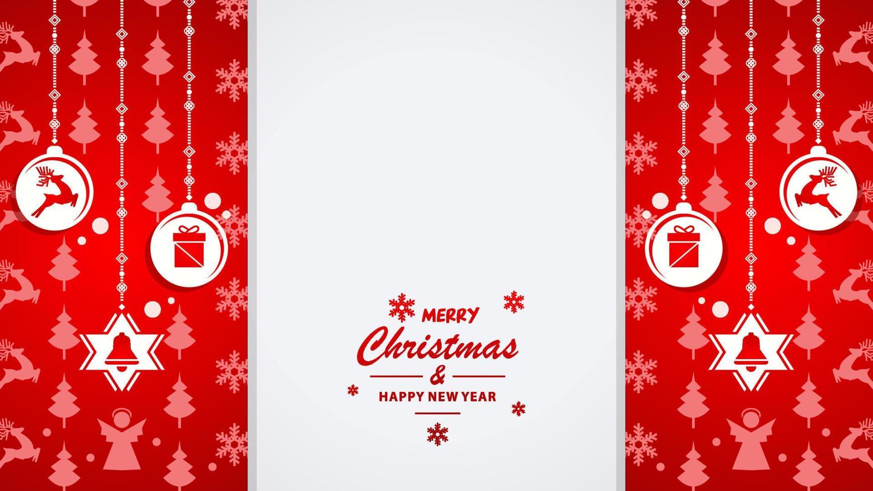 Christmas modern background vector