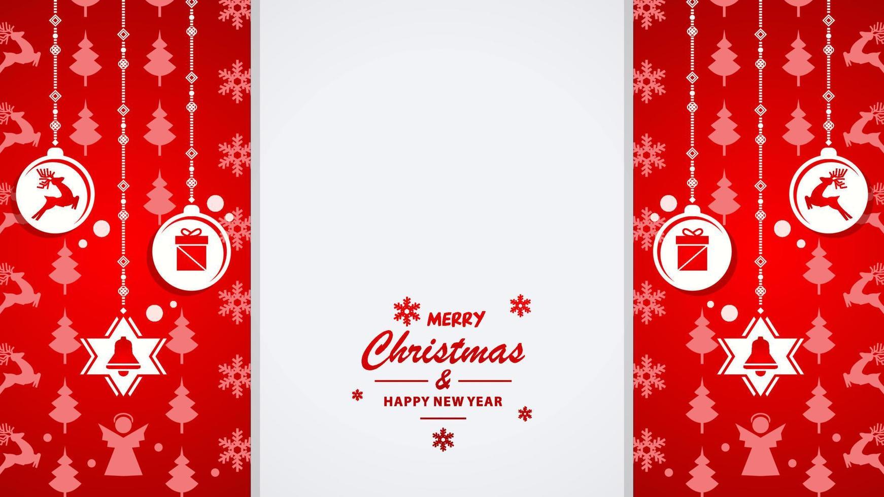 Christmas modern background vector