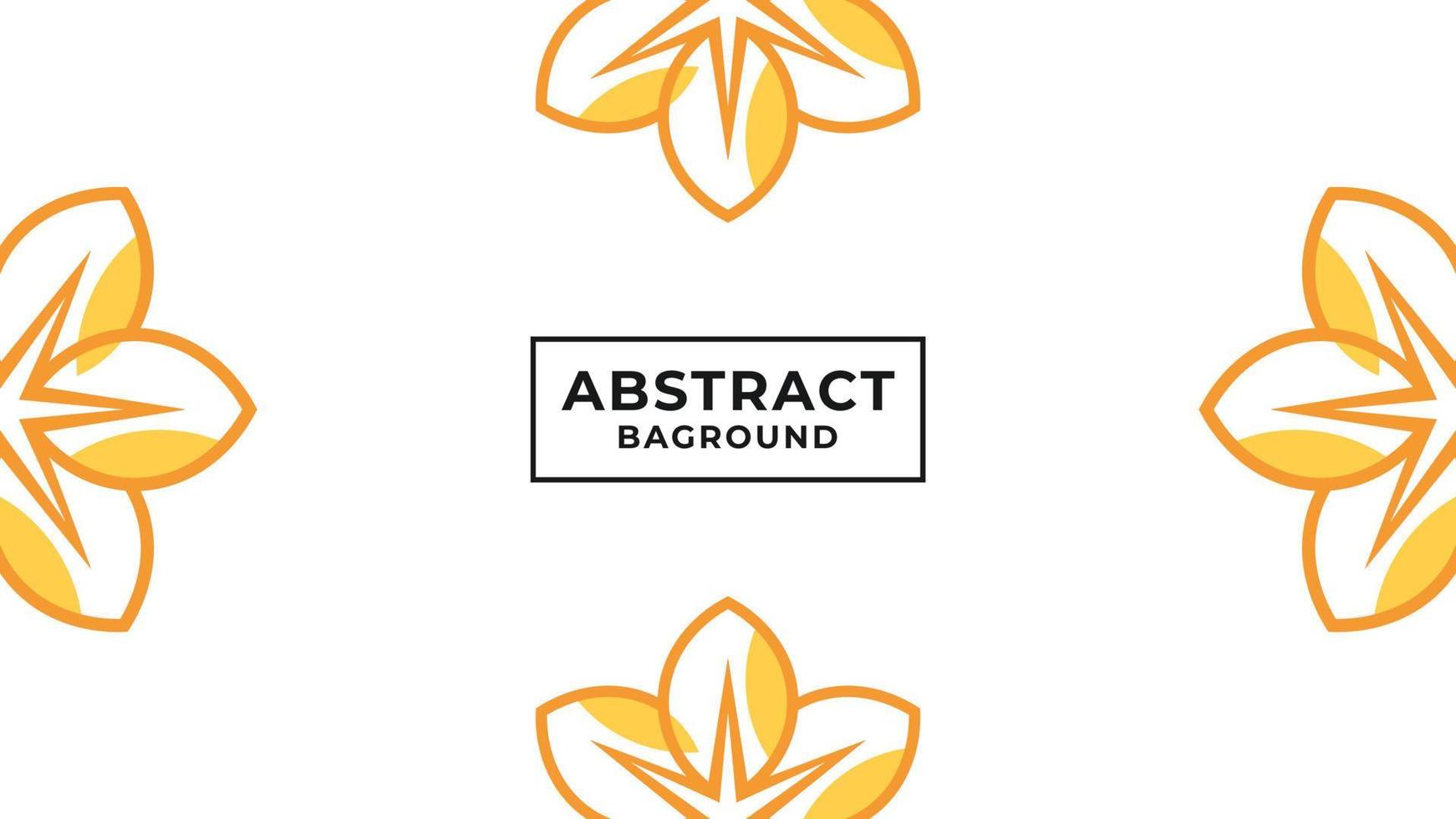 Abstract background with orange color combinations vector