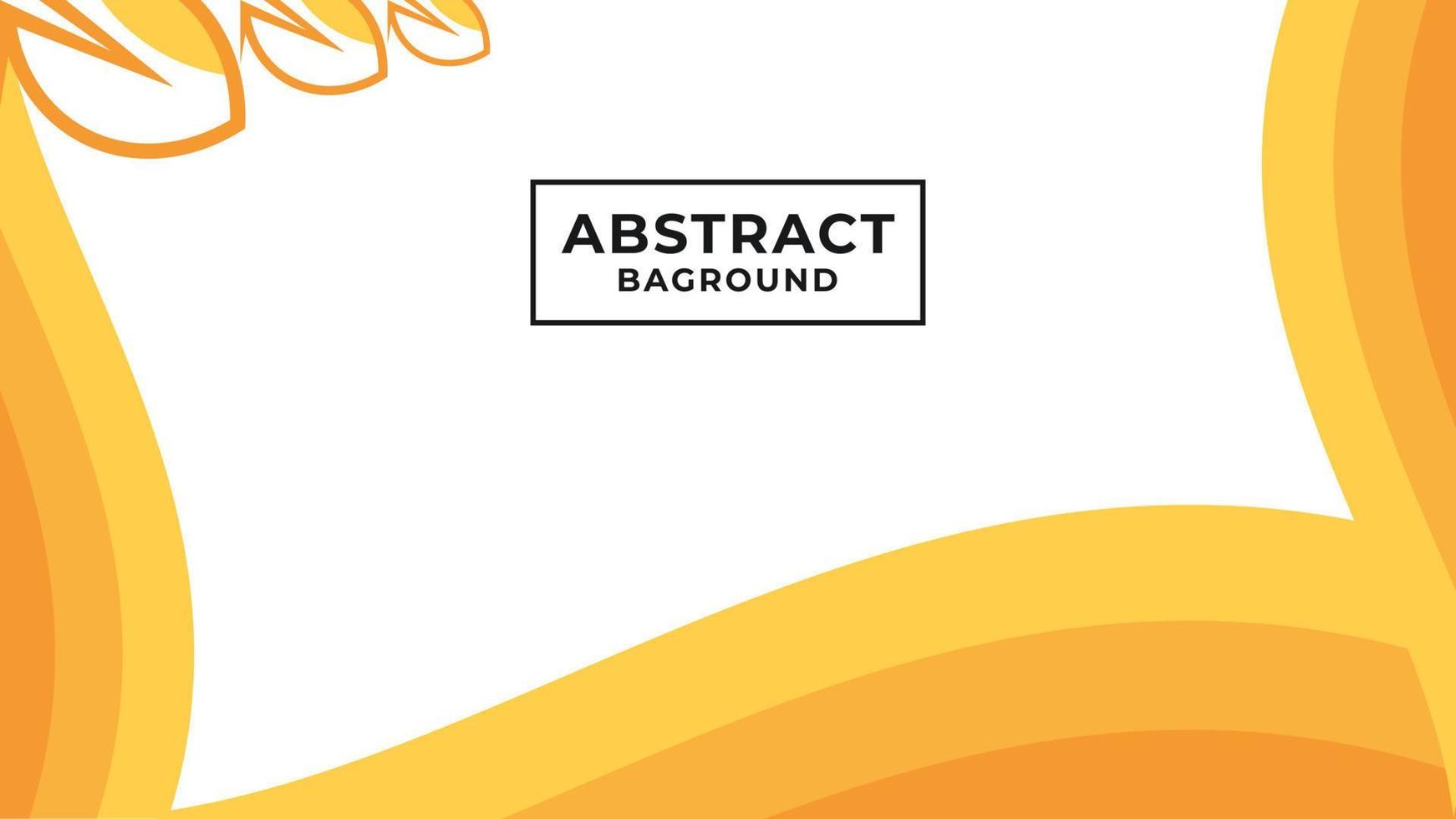 Abstract background with orange color combinations vector