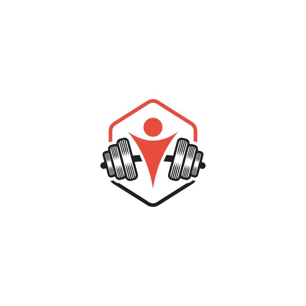 diseño de icono de fitness vector