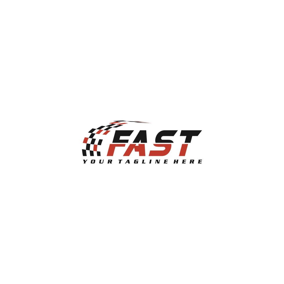 Race flag icon simple design illustration vector template