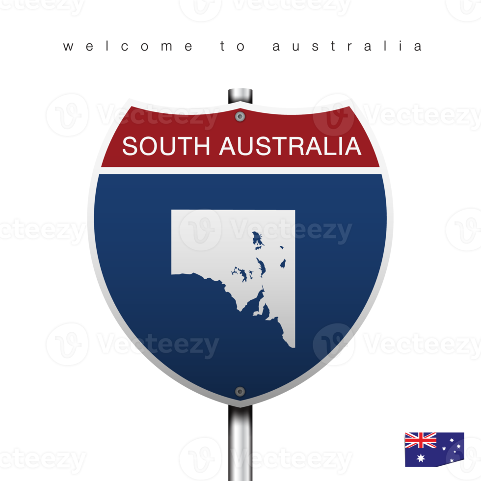 The City label and map of AUSTRALIA In American Signs Style. png