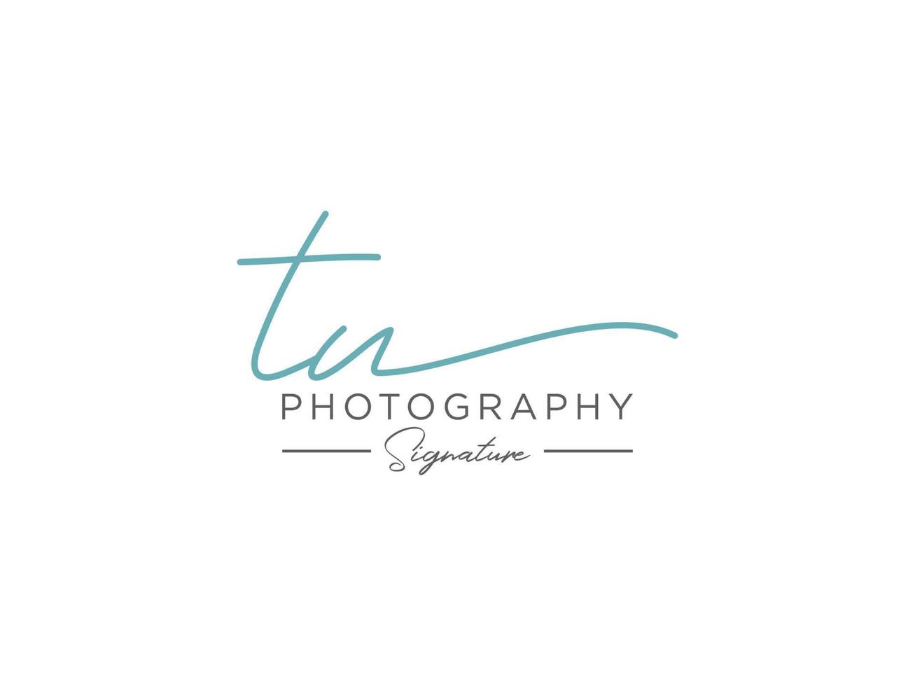 Letter TU Signature Logo Template Vector